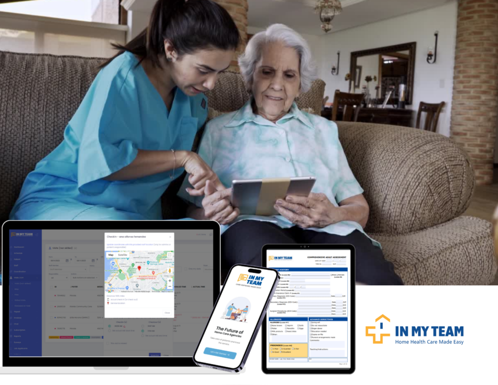 INMYTEAM home care software