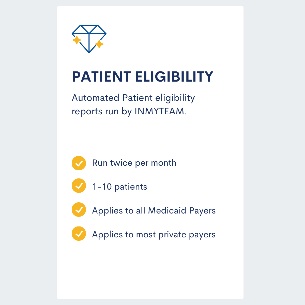 Power tools Patient eligibility (1)